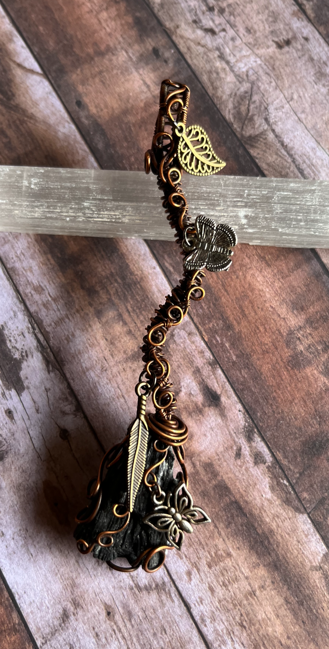 Spellbound: Witch's Broom Besom Pendant