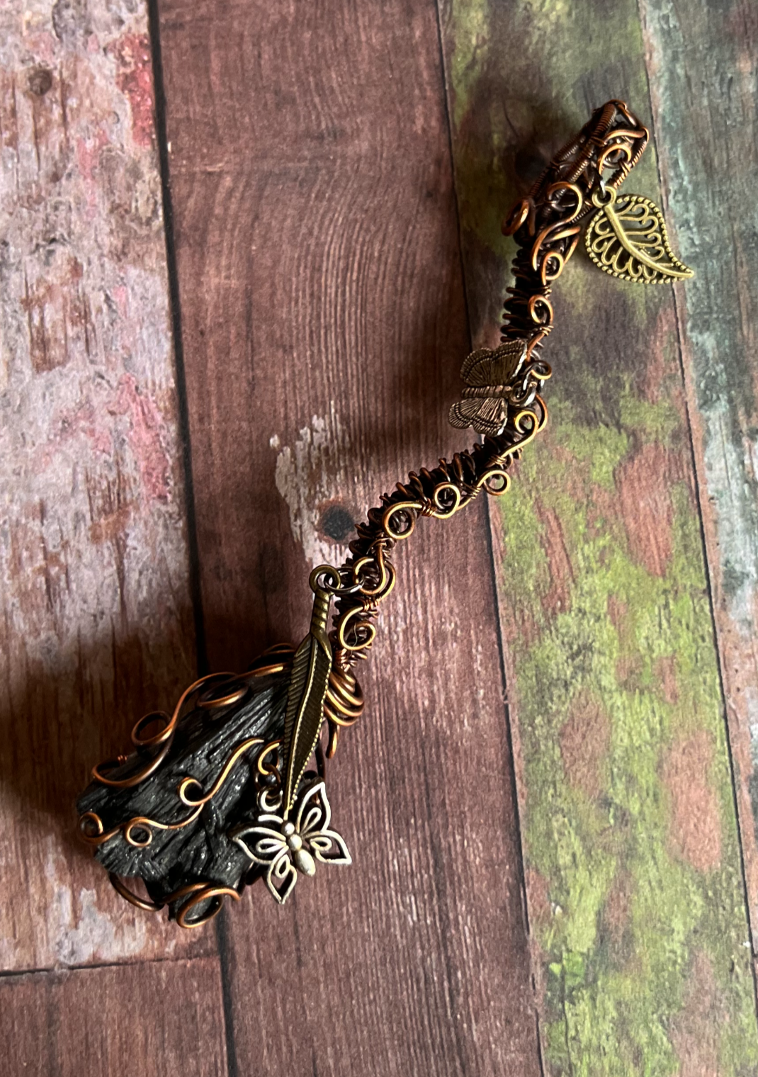 Spellbound: Witch's Broom Besom Pendant