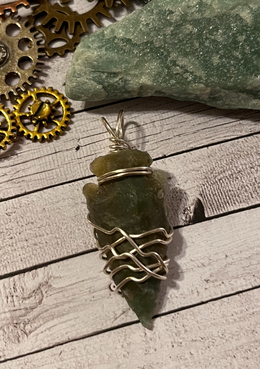 Pendant: Arrowhead in Silver