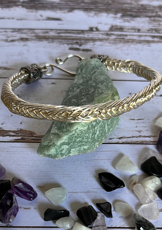 Bracelet: Poseidon Weave Silver
