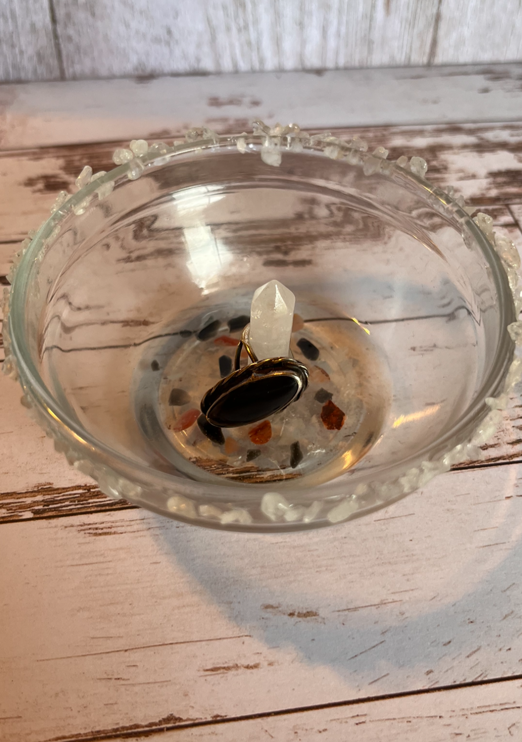 Ring Dish: White Quartz