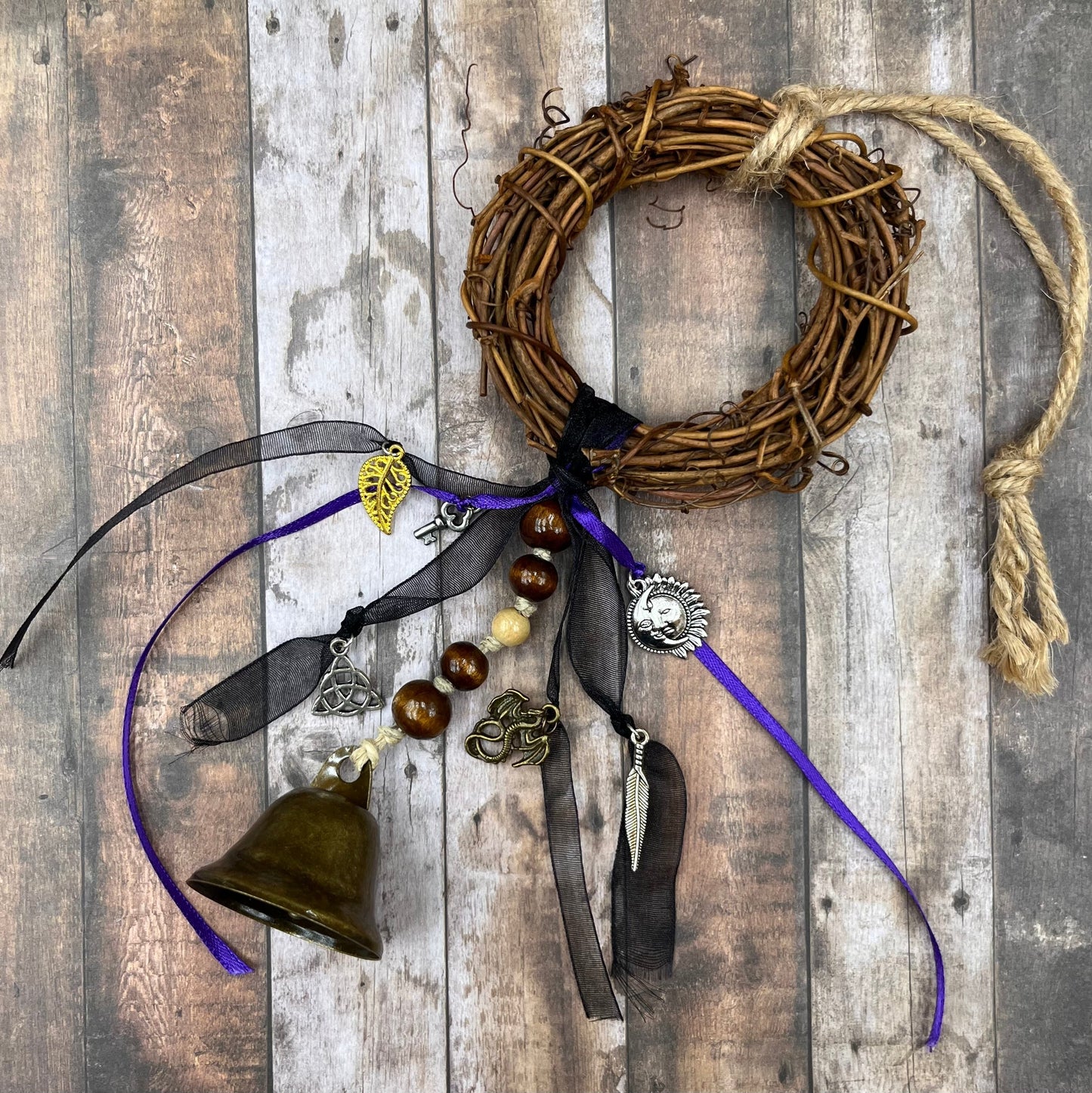 Spellbound: Mini Witch Bell Wreath