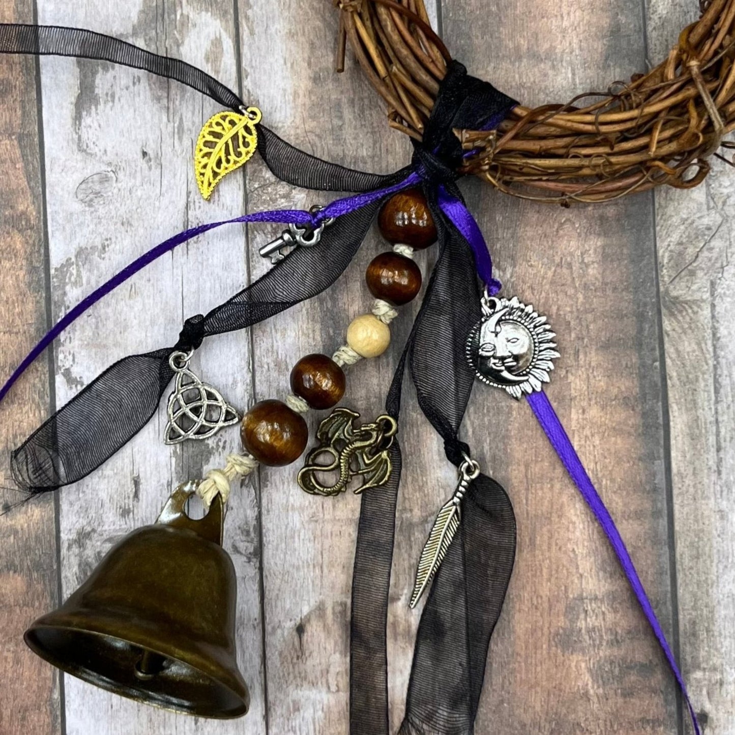 Spellbound: Mini Witch Bell Wreath